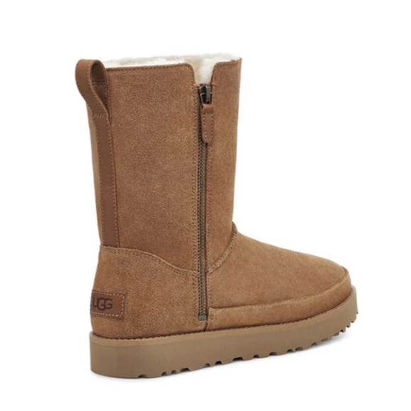 UGG WMNS Classic Zip Short Stiefel Boot - Picture 4 of 16